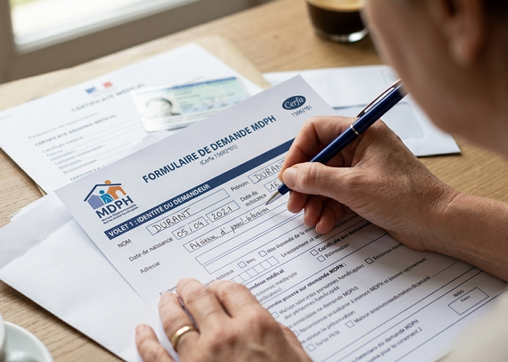 Constitution d'un dossier MDPH